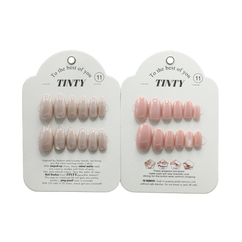 Best Artificial Nails Adhesive Press-On No. 11 Tinty 1 Piece