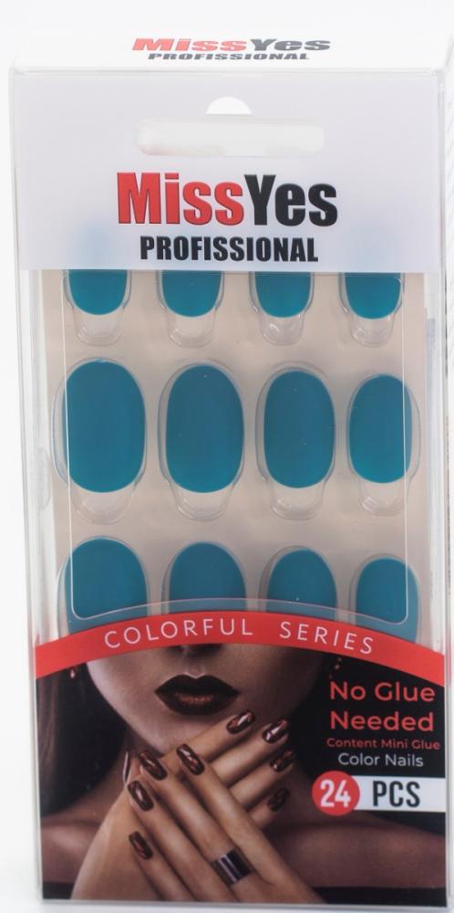 Artificial Nails Press On Elegant Occasion Style Miss Yes 24 Pieces