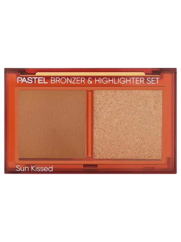 Pastel Profashion Bronzer & Highlighter Set - Shade 02 Sun Kissed