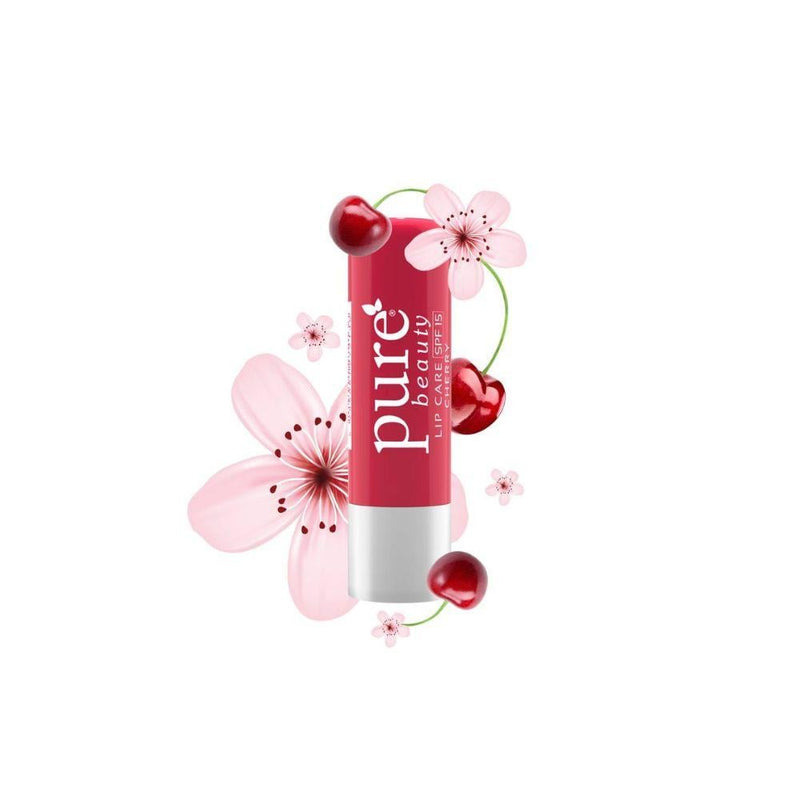 Best Lip Balm for Chapped Lips Moisturising Cherry Flavoured Pure Beauty 4.2g