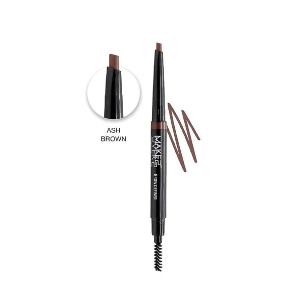 Make Over 22 Pro Definer Eyebrow Pencil Ash Brown EP001