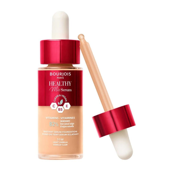 Foundation Healthy Mix Serum Light Vanilla 51 Bourjois 30ml