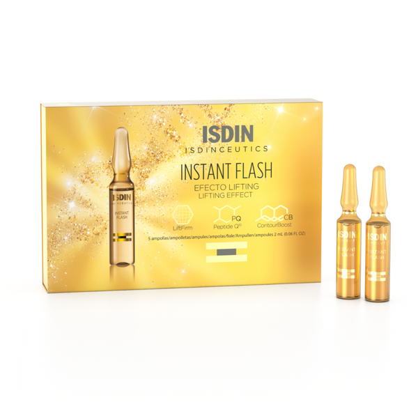 Face Serum Instant Flash Brightening Radiance Booster ISDIN 5x2ml