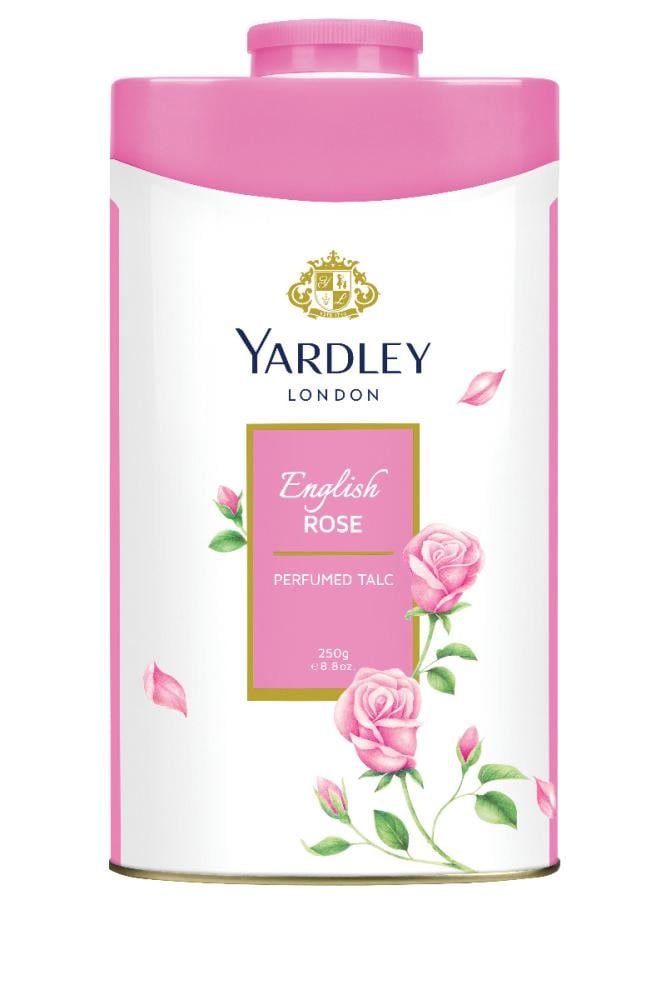 English Rose Perfumed Body Powder For Women Floral Scent Yardley 250g