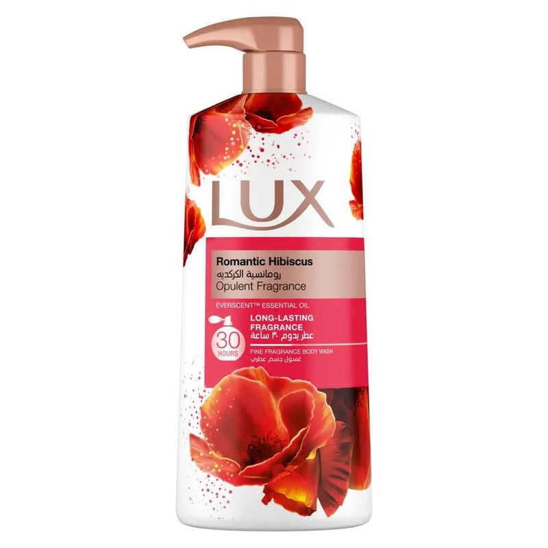 Moisturizing Body Wash Romantic Hibiscus Hydrating Gel Lux 700ml