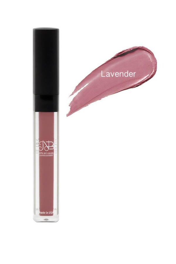 Lavender Liquid Lipstick Waterproof Long-Lasting Formula Nora Bo Awadh 5ml