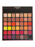 Harmony Makeup Eyeshadow Palette - 42 Colors - Matte Metallic Glitter