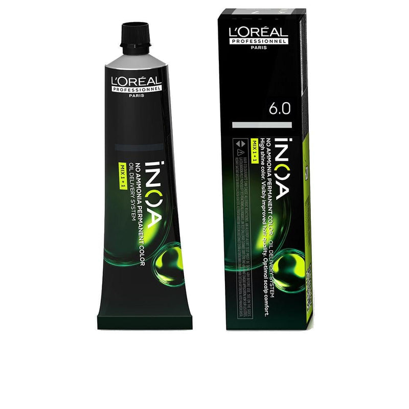 Ammonia Free Hair Dye Inoa Permanent Colour 6.0 Dark Blonde L'Oreal 60g