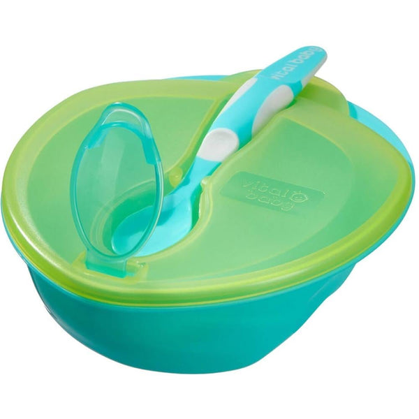Shop Baby Feeding Set Scoop Design Pop Green Vital Baby 1 Set