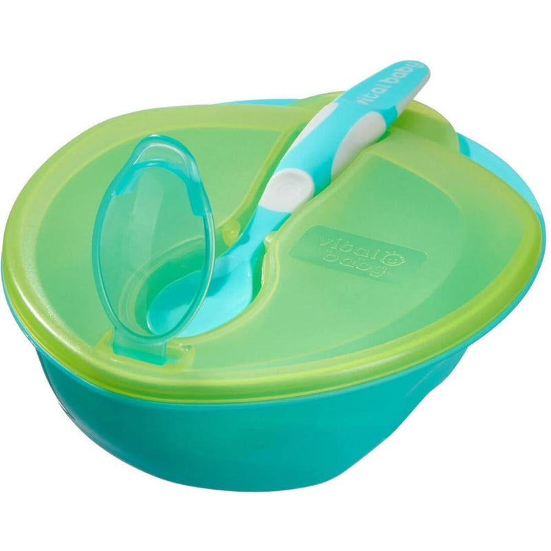 Shop Baby Feeding Set Scoop Design Pop Green Vital Baby 1 Set