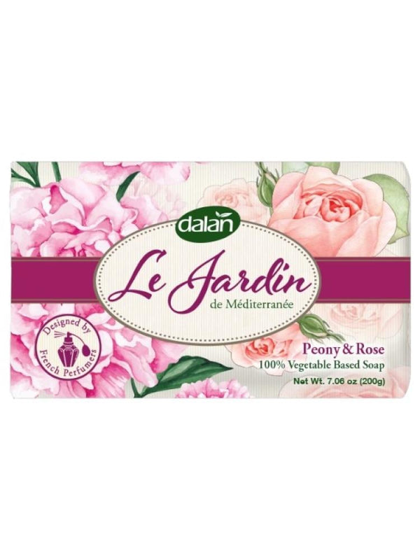 Dalan Le Jardin Peony & Rose Scented Body Soap 200g