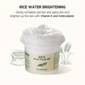 Hydrating Face Mask for Dry Skin Rice Smoothing Wash Off Skin Food 120g