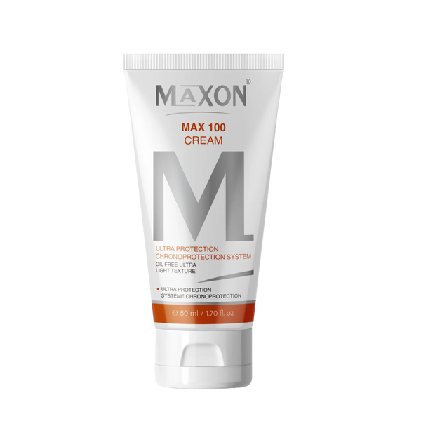 Sunscreen Max 100 Sun Block Cream SPF 50 High Protection Maxon 50ml