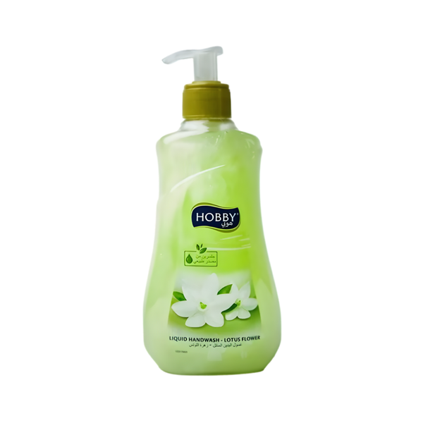 Hobby Liquid Hand Wash, Lotus Flower Scent, 400ml