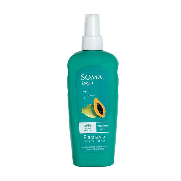 Soma Papaya Oil Tanning Spray for Hydration, 250ml