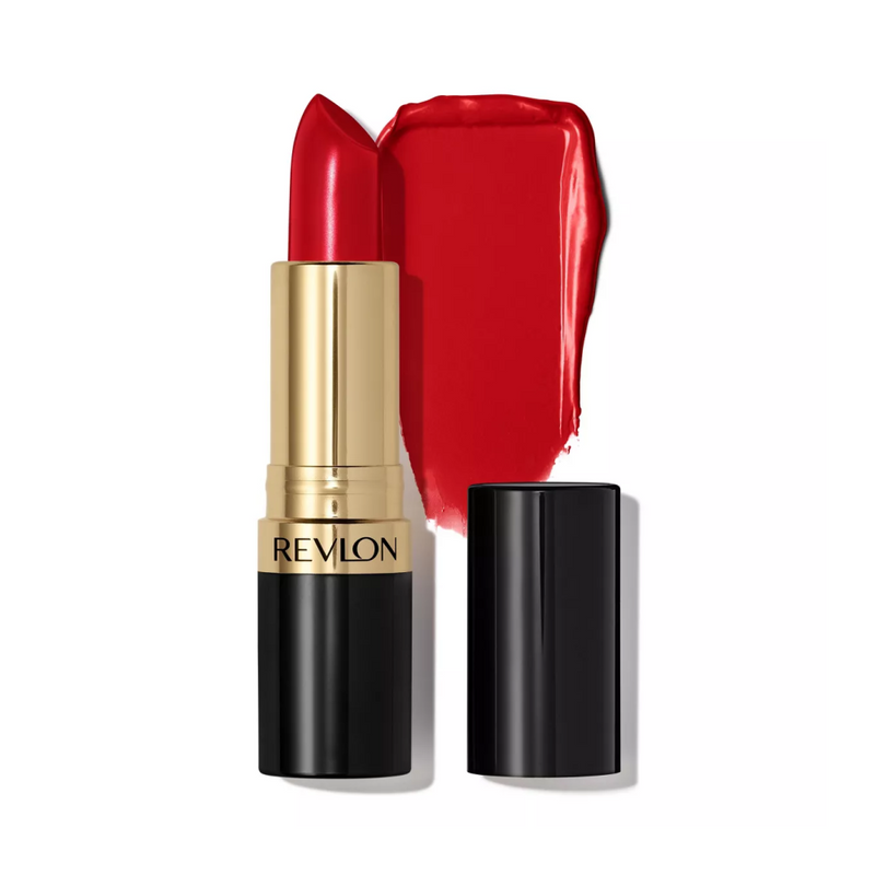Revlon Super Lustrous Cream Lipstick 775 Super Red Avocado Oil Vitamin E