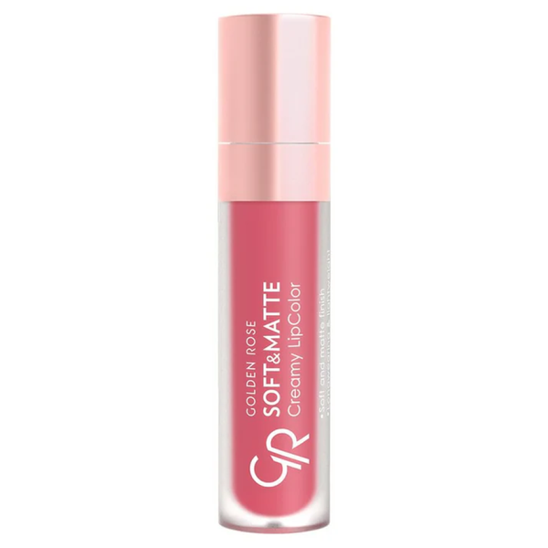 Matte Liquid Lipstick Creamy Long-Wear Shade 109 Golden Rose 5.5ml