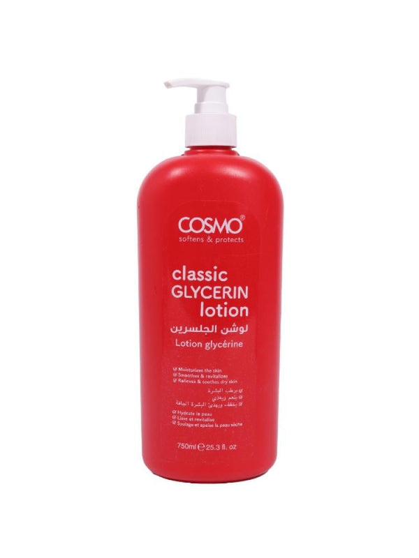 Cosmo Glycerin Lotion - Moisturizing, Soothing, 750 ml