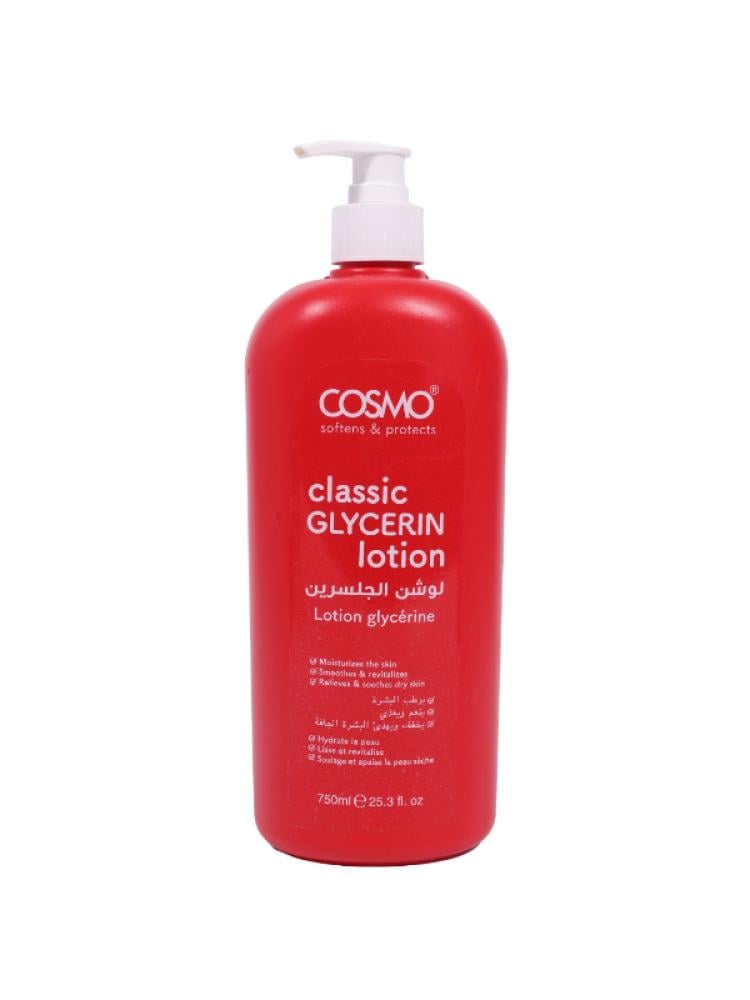 Cosmo Glycerin Lotion - Moisturizing, Soothing, 750 ml