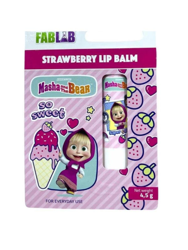 Fablab Lip Balm - Strawberry, 4.5g
