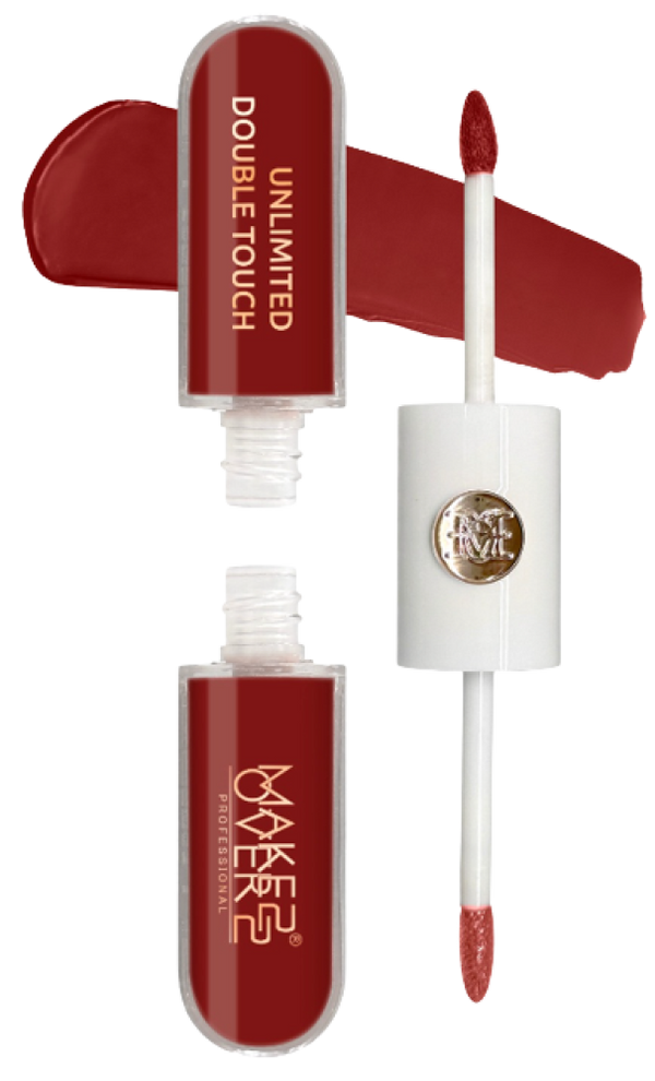 Unlimited Double Touch Lipgloss 08 Dual Finish Long Wear Make Over22 6ml
