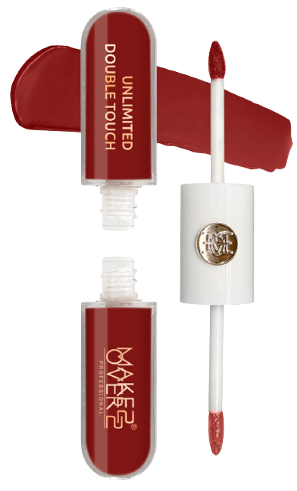 Unlimited Double Touch Lipgloss 08 Dual Finish Long Wear Make Over22 6ml