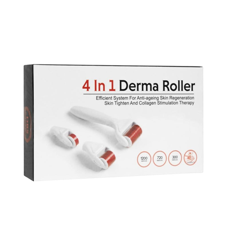 Best Derma Roller Set 4-in-1 Microneedling Skin Care Kit DRS 1 Unit