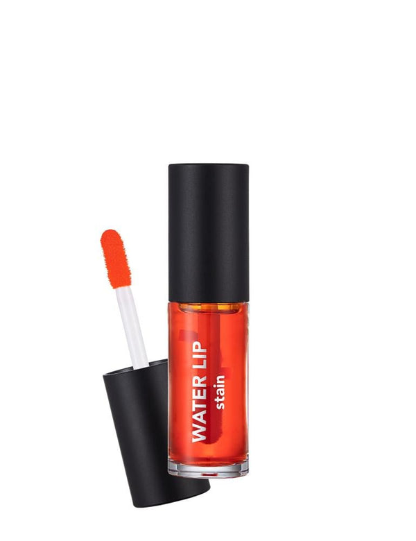 Water Lip Stain Orange Juice 04 Hydrating Long Lasting Tint Flormar 10ml