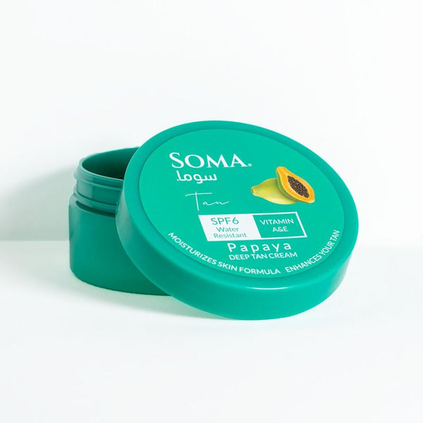 Buy Tanning Cream Papaya Oil Natural Bronze Glow Soma 150g