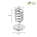 Salon System Gold Metal Base Hair Dryer Holder
