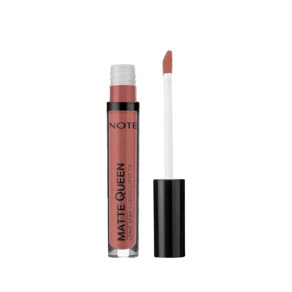 Note Matte Queen Liquid Lipstick, Ethereal Top, Long-Lasting Matte Finish