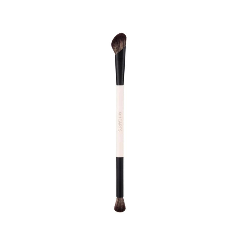 Hearts Dual-Ended Precision Contour Brush B008, Synthetic Bristles