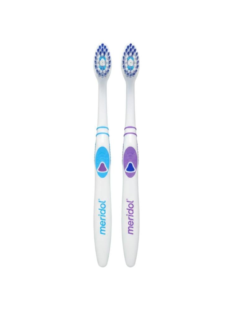 Meridol Parodont Expert Toothbrush - Ultra-Soft Bristles, 2 Count