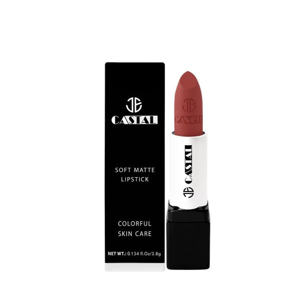 Castal Matte Creamy Lipstick 338 Long-Lasting Moisturizing Lip Makeup