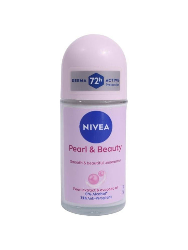Nivea Pearl & Beauty Roll-On Deodorant - 50 ml