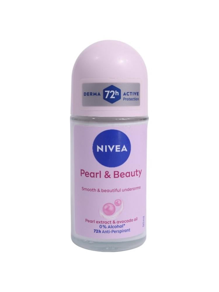 Nivea Pearl & Beauty Roll-On Deodorant - 50 ml