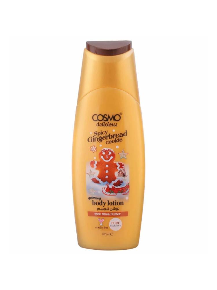 Cosmo Body Lotion Spicy Ginger Biscuit Scent 400ml