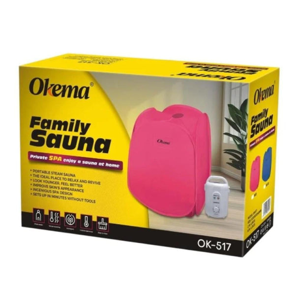 Best Portable Steam Sauna Home Spa Foldable Machine Okema OK-517