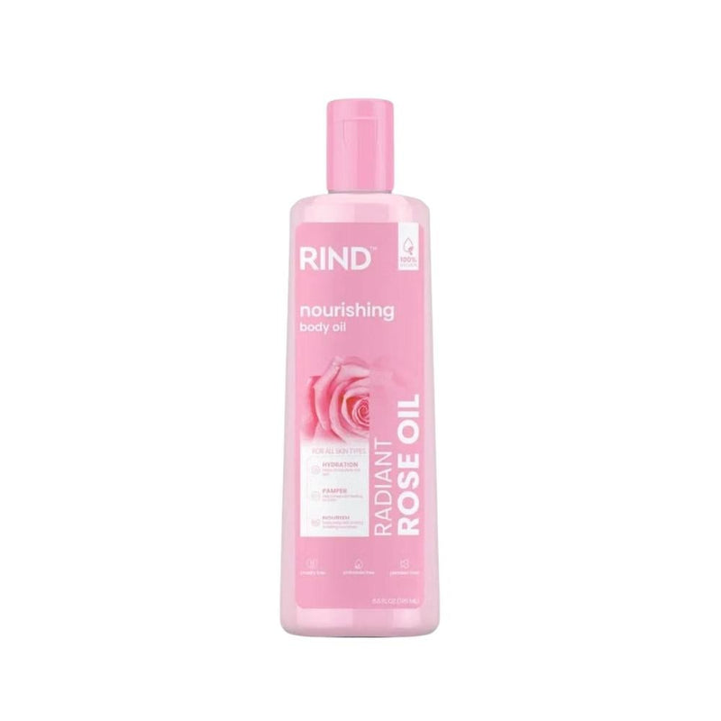 Rind Nourishing Body Oil Rosehip Extract Dry Skin Moisturizer 195ml