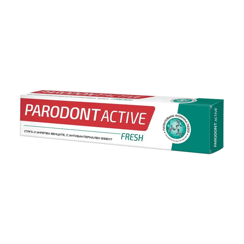 Parodont Active Fresh Toothpaste with Fluoride and Menthol, 75ml