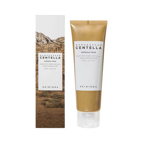 Skin1004 Madagascar Centella Ampoule Foam Facial Cleanser, Soothing, 125ml