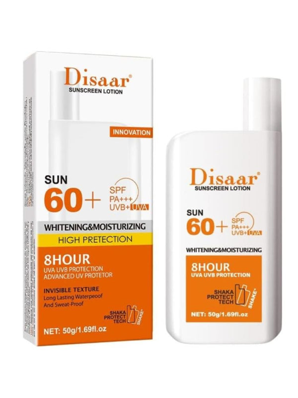 Disaar Facial Moisturizer with SPF 60 Sunscreen - 50g