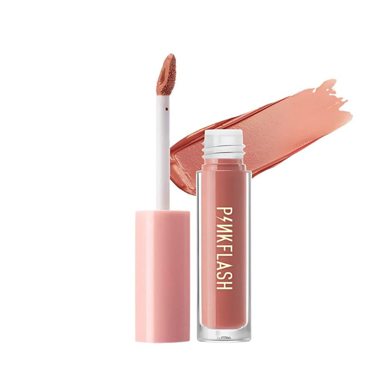 Matte Liquid Lipstick Vegan Hydrating Long Wear P01 Pink Flash
