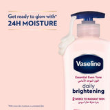 Vaseline Healthy Bright Even Tone UV Protection Lotion for Brighter Skin 400ml