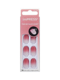 Kiss imPRESS Ombre Gradient Press-On Nails - Short Oval Shape - 30 Pieces