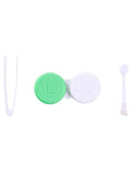Collier Contact Lens Case Kit - Travel-Friendly with Tools & Mirror - Assorted Colors