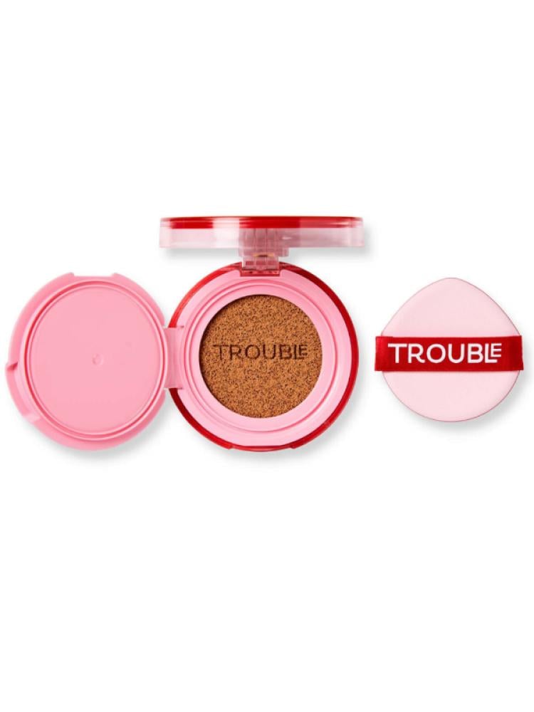 Trouble Maker Moisturizing Cushion Foundation Medium Coverage 12g