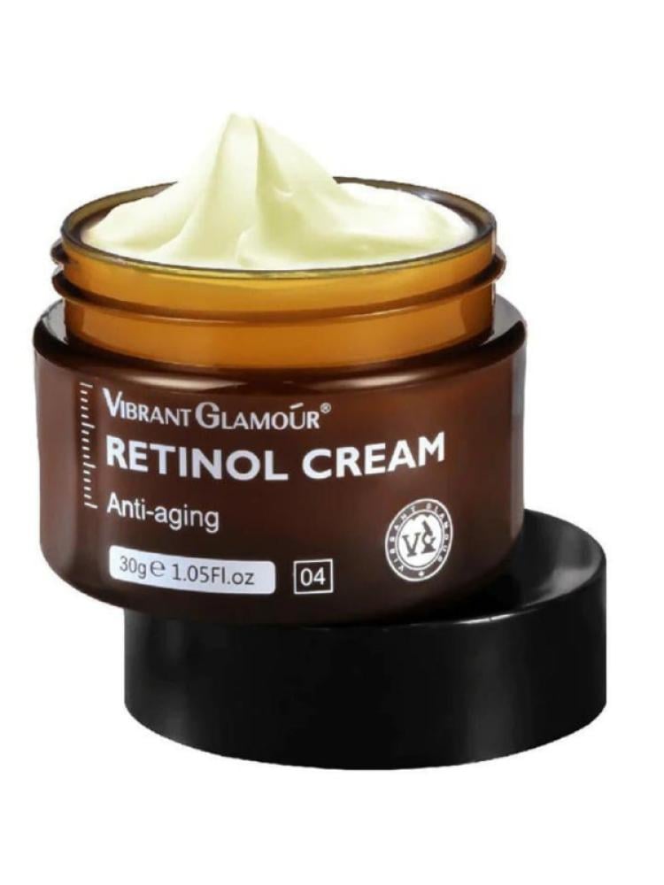 Vibrant Glamour Retinol Cream - Hydrating & Firming Face Moisturizer, 30g