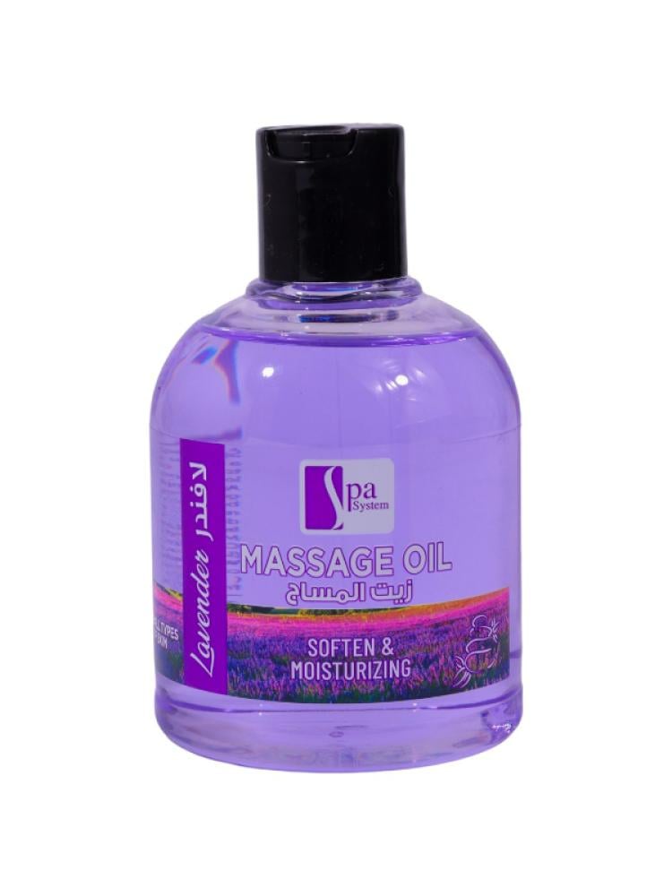 Spa System Lavender Massage Oil - 250ml