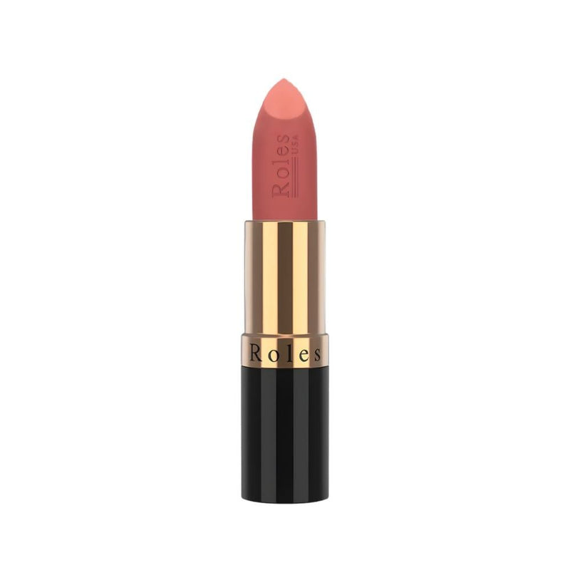 Roles Matte Cream Lipstick, Shea Butter, Long-Lasting, Shade 126